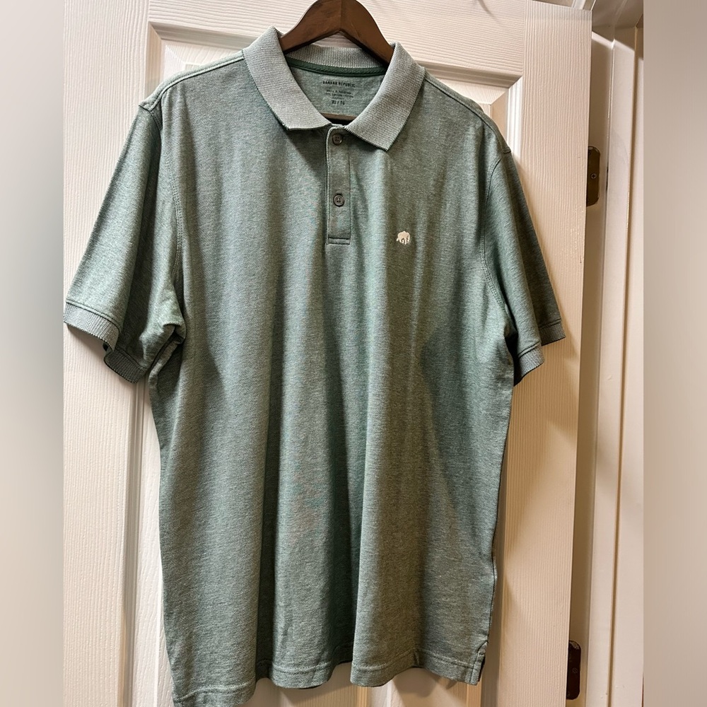 Banana Republic | Holy Leaf Birdseye Elephant Polo